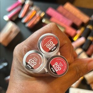 Maybelline Lipstick Trio — 006 Pink, 007 Brown, 010 Rose-Brown